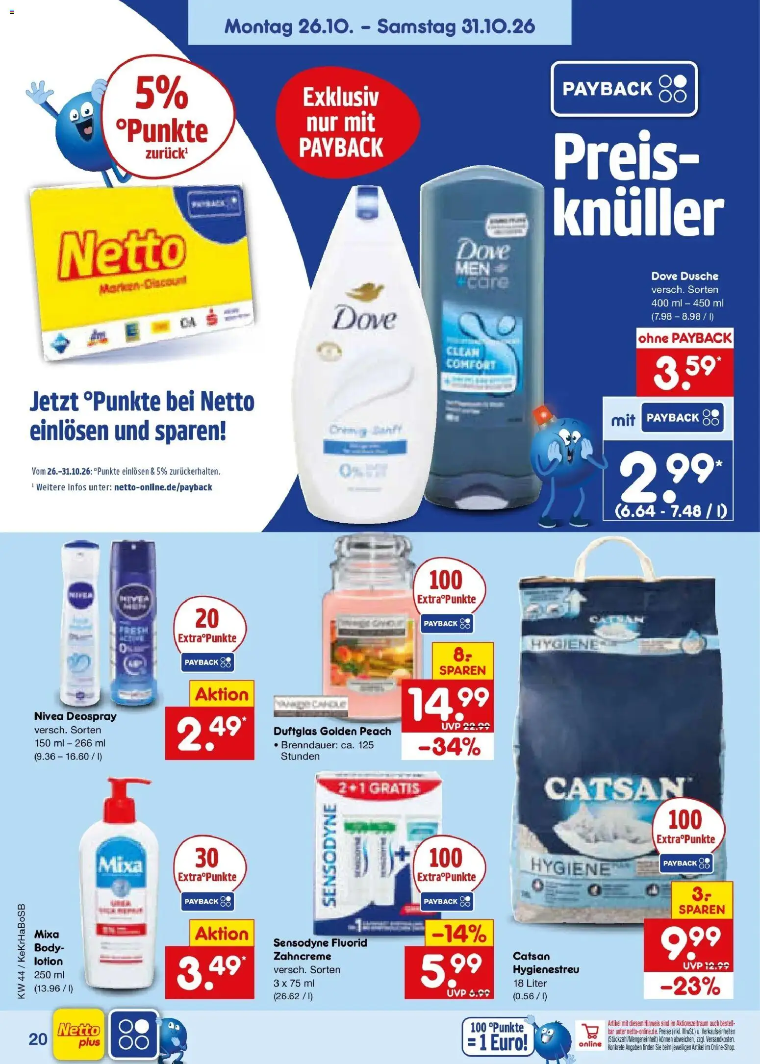 Vorschau von dem Prospekt des Geschäftes Netto Marken-Discount, gültig ab dem 26.10.2026