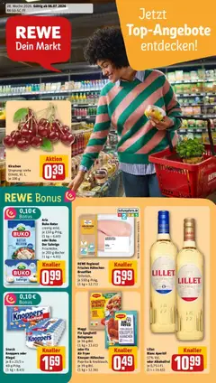 Vorschau von dem Prospekt des Geschäftes Rewe, gültig ab dem 06.07.2026