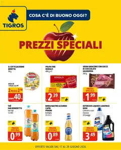 Anteprima dell'opuscolo Tigros volantino Prezzi Speciali dal negozio Tigros valido da 17/06/2026