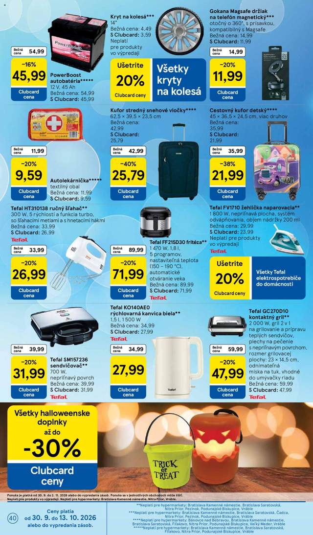 Nový Tesco leták od 30.09.