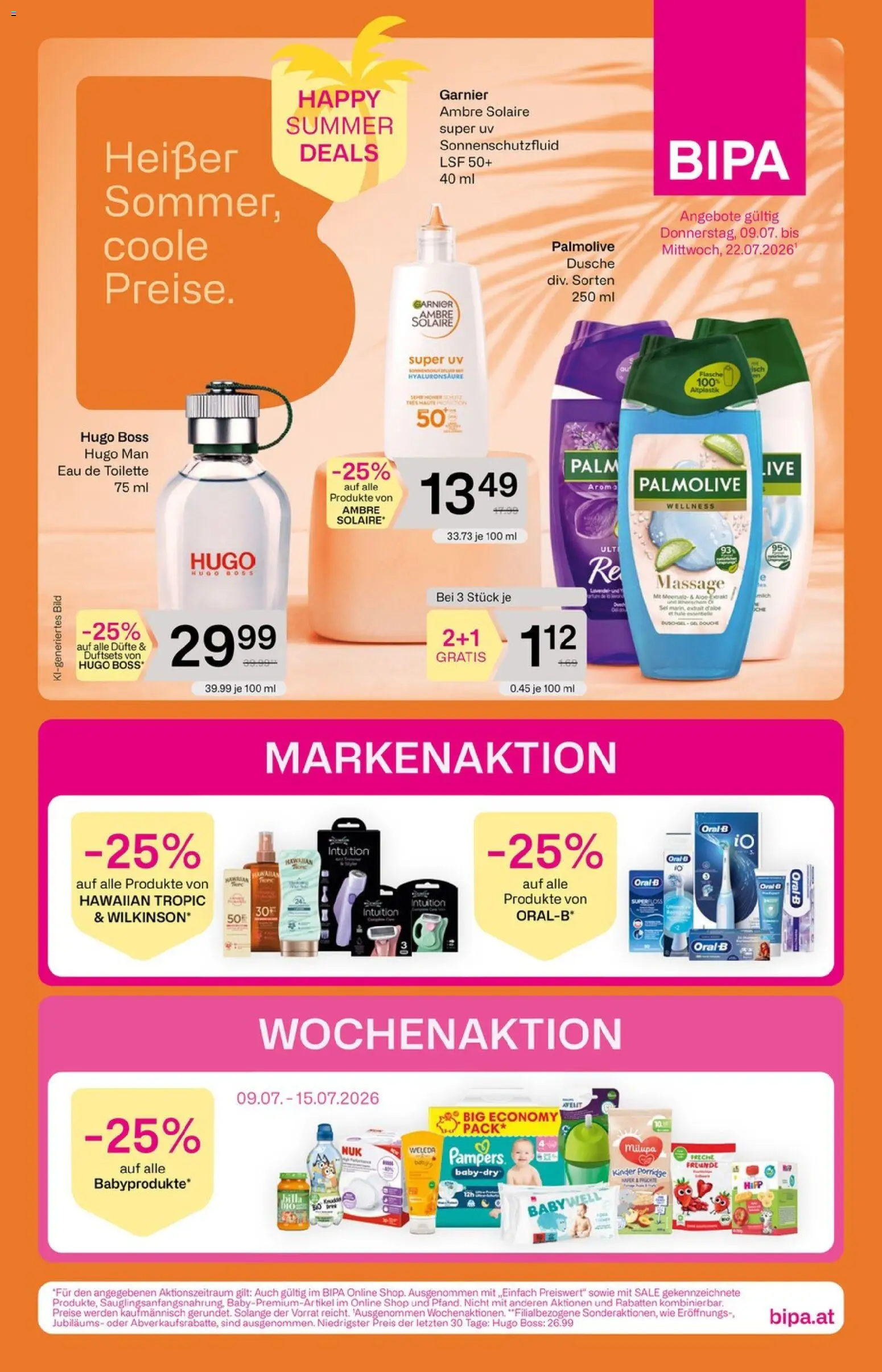 Vorschau der Angebote: Bipa Bipa Flugblatt gültig ab 09.07.2026