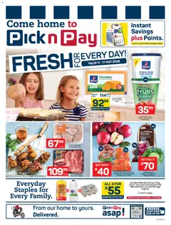 Preview of Pick n Pay flyer valid from 11/05/2026