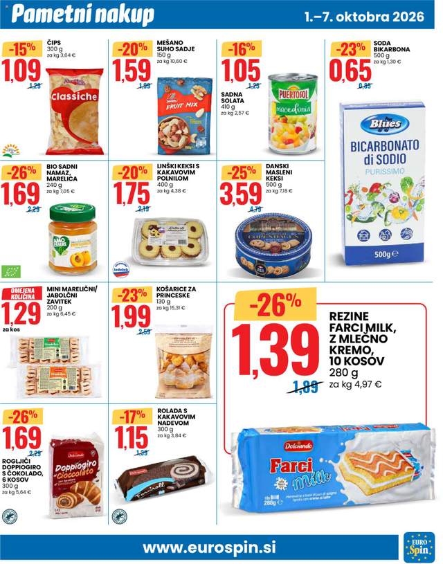 Novi Eurospin katalog od 01.10.