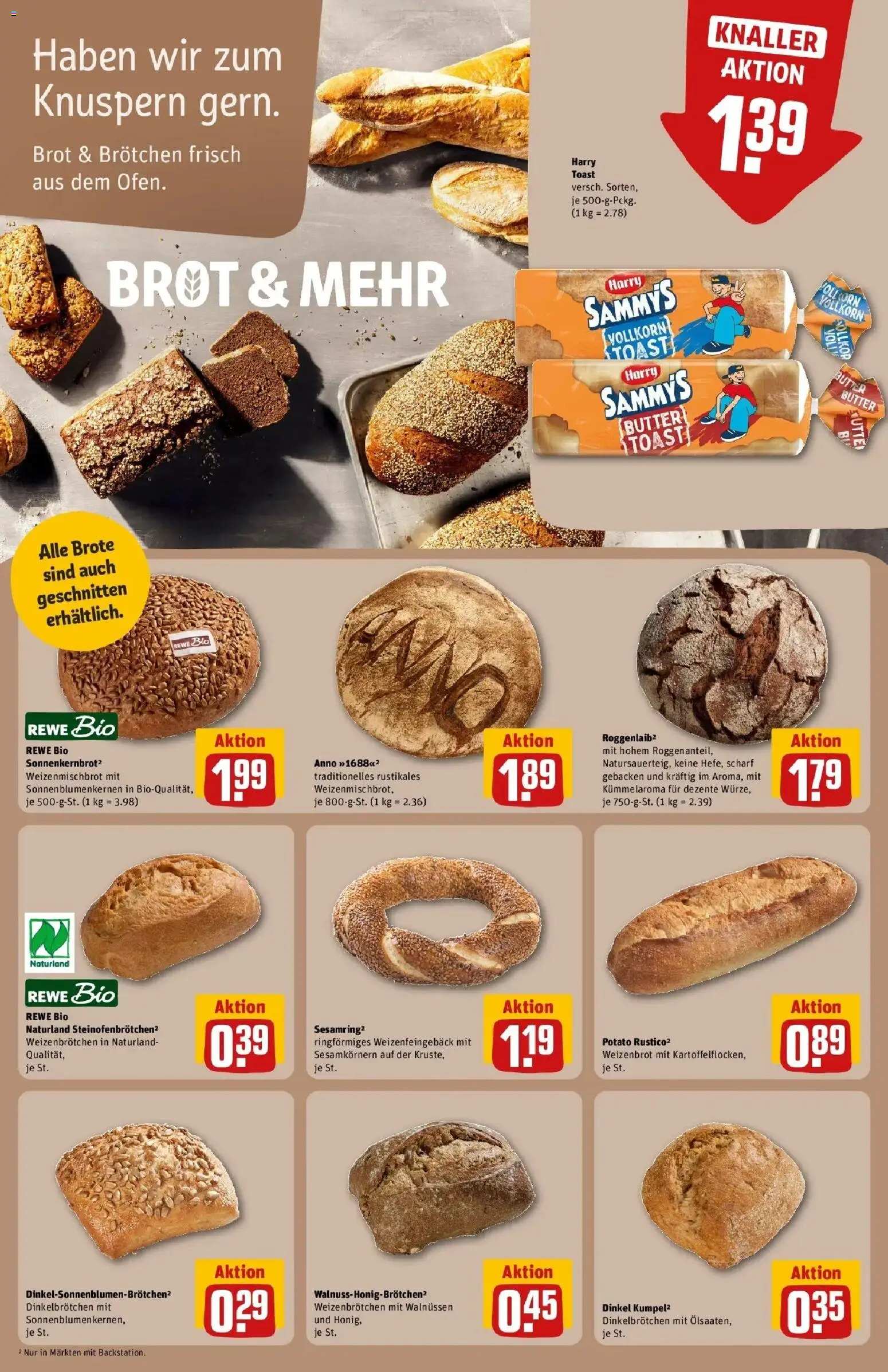 Vorschau von dem Prospekt des Geschäftes Rewe, gültig ab dem 26.10.2026