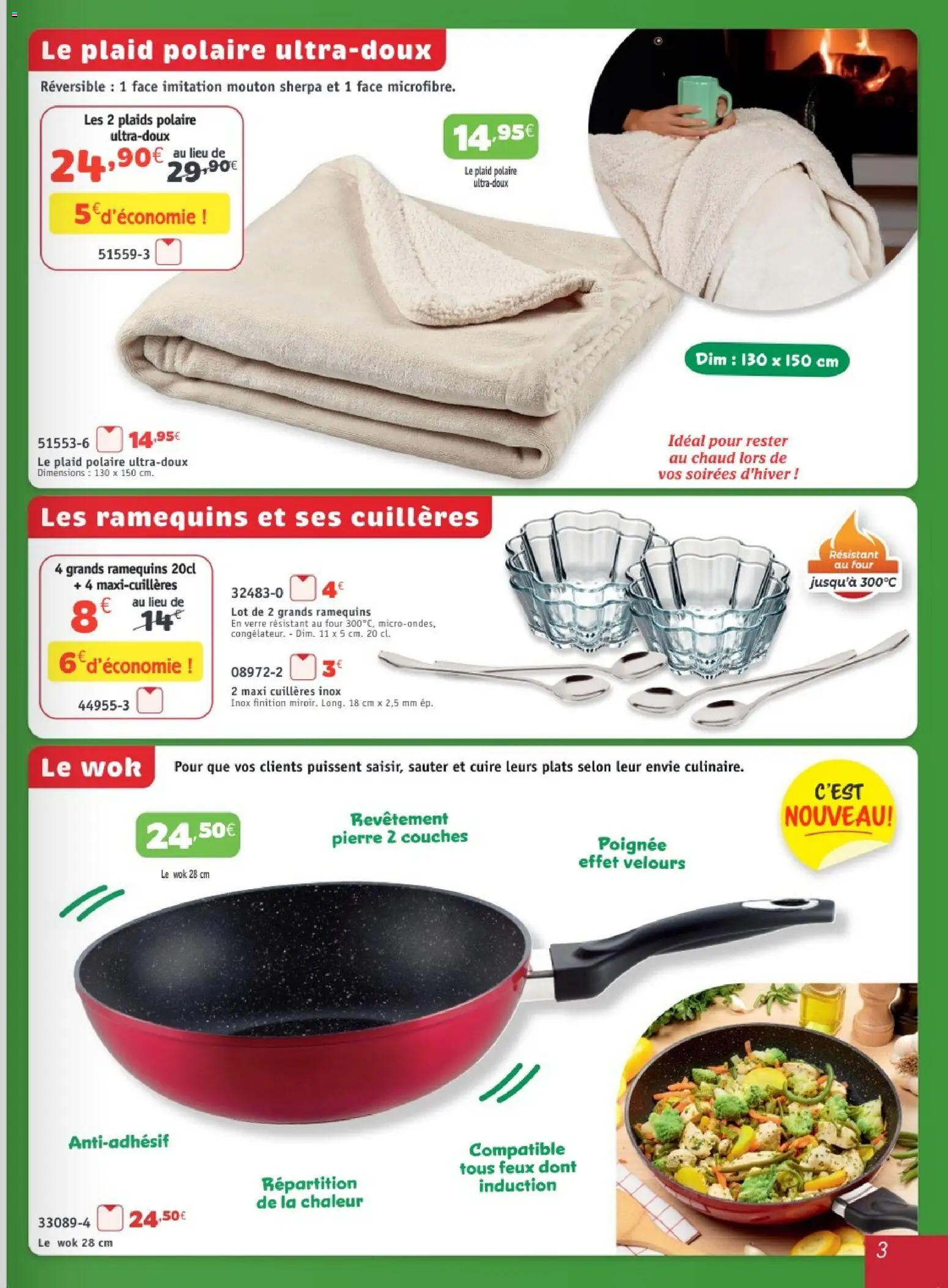 Prévisualisation de Maximo catalogue epicerie du magasin Maximo formulaire valide 26/10/2026 - Four, Plaid, Cuillères, Polaire, Couches