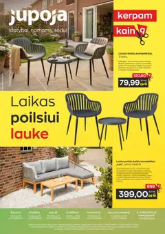 Jupoja parduotuvės leidinio Jupoja leidinys - Laikas poilsiui lauke galiojančio nuo 2026.06.01 peržiūra
