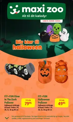 Eksempel på tilbudsavis Maxi Zoo - Tilbudsavis - Halloween fra butik Maxi Zoo gyldig fra 14/10/2026