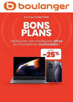 Boulanger - Prévisualisation de Boulanger Catalogue des produits - Bons Plans valide à partir de 18.05.2026