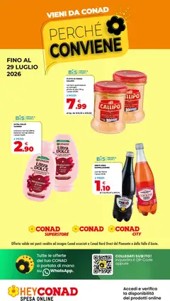 Anteprima dell'opuscolo Conad volantino Perché Conviene Piemonte dal negozio Conad valido da 16/07/2026
