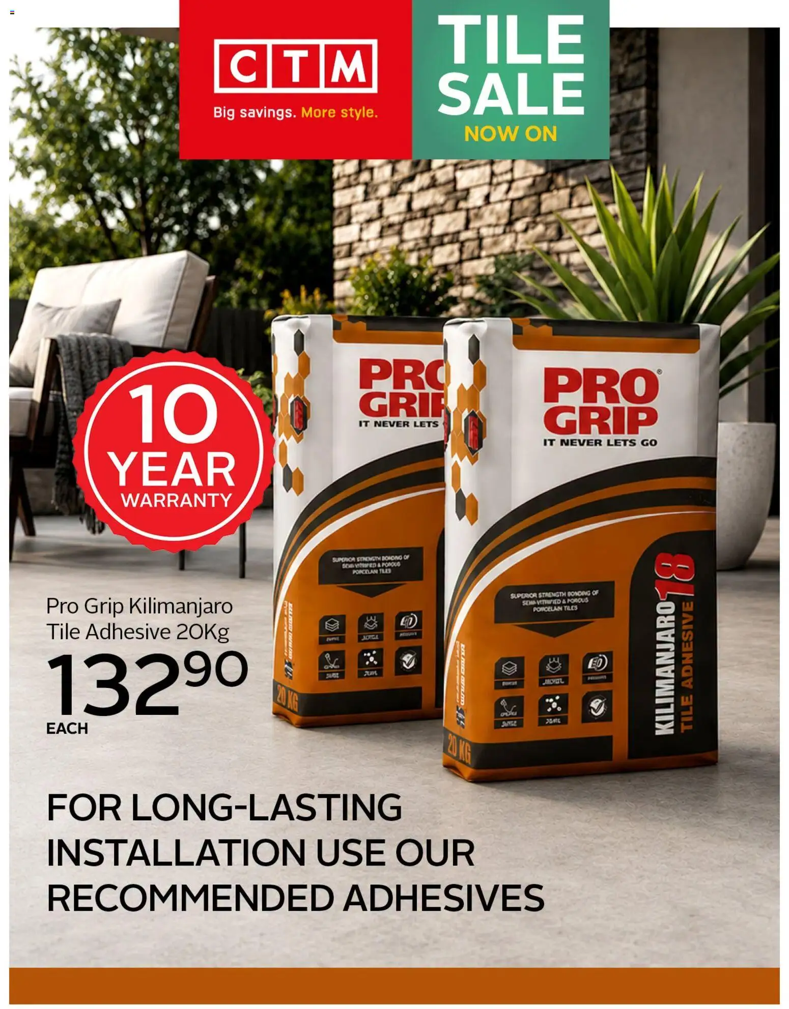 Preview of CTM flyer valid from 23/07/2026 - Adhesive