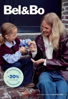 Voorbeeld van Bel&Bo Folder van winkel Bel&Bo geldig vanaf 14/09/2026
