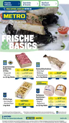 Vorschau von dem Prospekt des Geschäftes Metro, gültig ab dem 27.07.2026