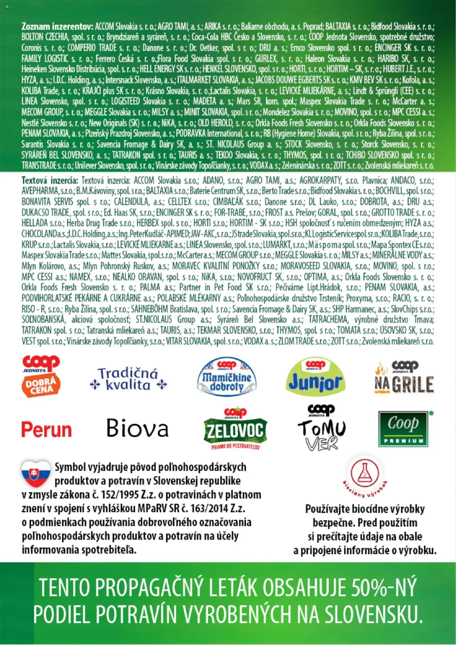 Náhľad COOP Jednota letáku platného od 10.09.2026 - Ryba, Lindt, Ponožky, Flora, Heineken, Batérie