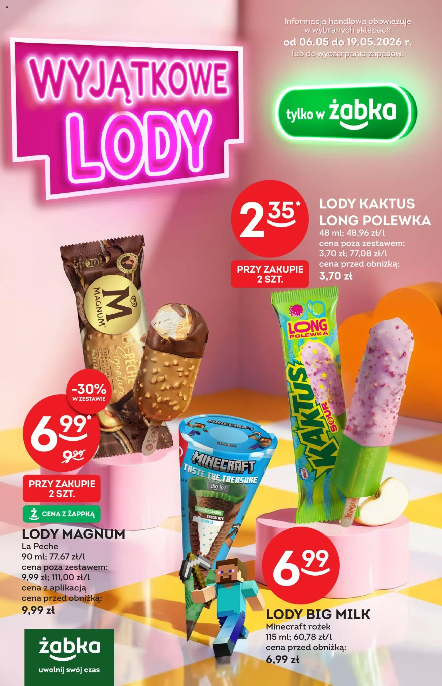 Pogląd gazetki "Żabka gazetka - Katalog lodowy" ze sklepu Żabka ważnej od 06.05.2026