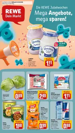 Vorschau von dem Prospekt des Geschäftes Rewe, gültig ab dem 21.09.2026