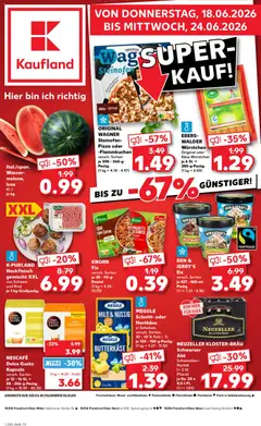 Vorschau von dem Prospekt des Geschäftes Kaufland, gültig ab dem 18.06.2026