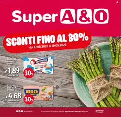 Anteprima dell'opuscolo A&O volantino Super dal negozio A&O valido da 07/05/2026