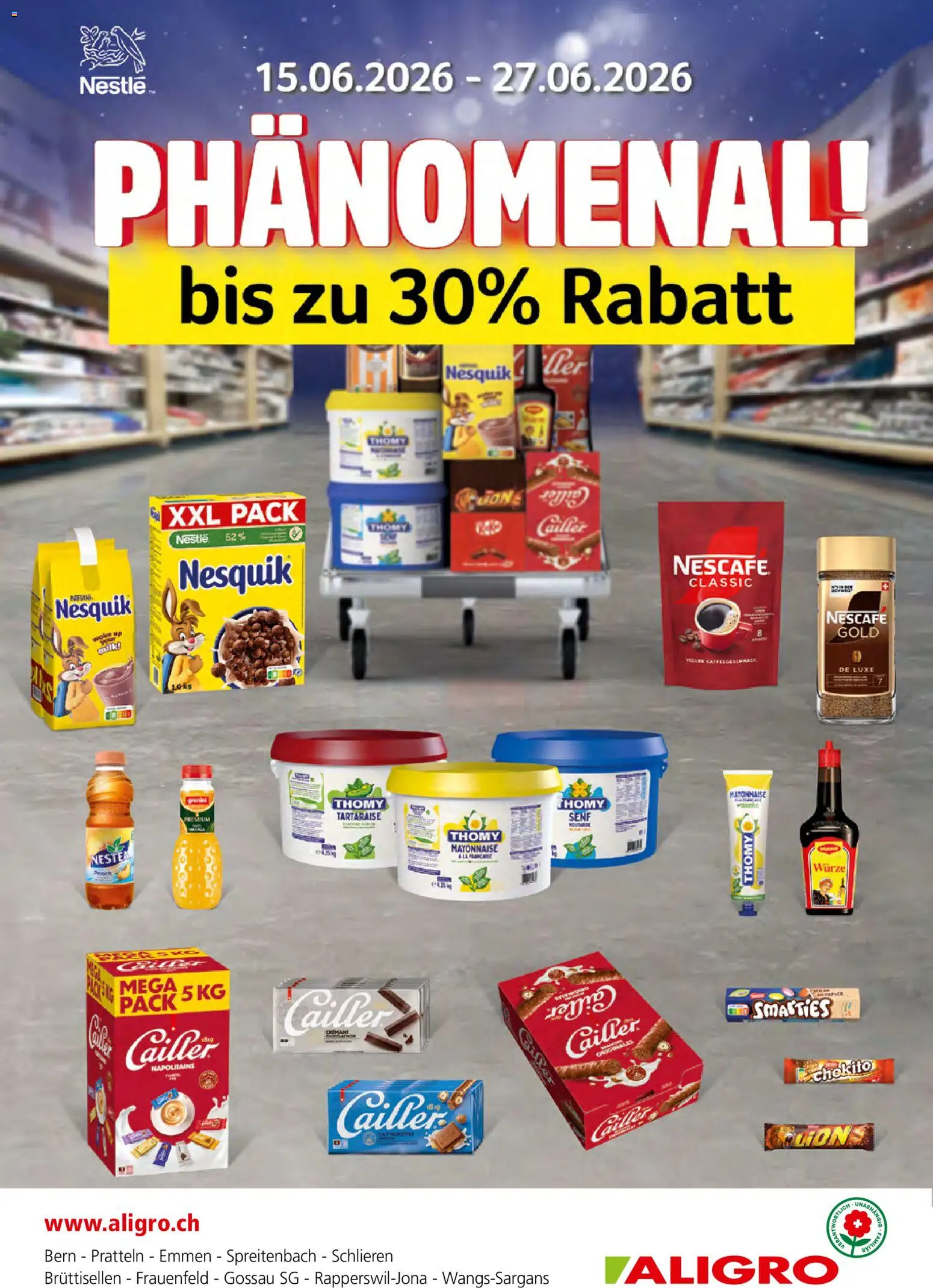 Vorschau des Merkblatts Aligro aktionen Phänomenal vom Shop Aligro gültig von 15.06.2026 bis 27.06.2026
