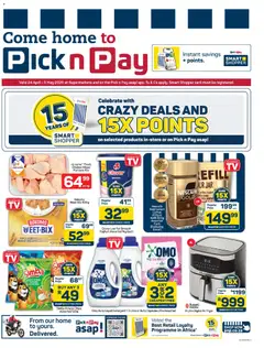 Preview of Pick n Pay flyer valid from 24/04/2026