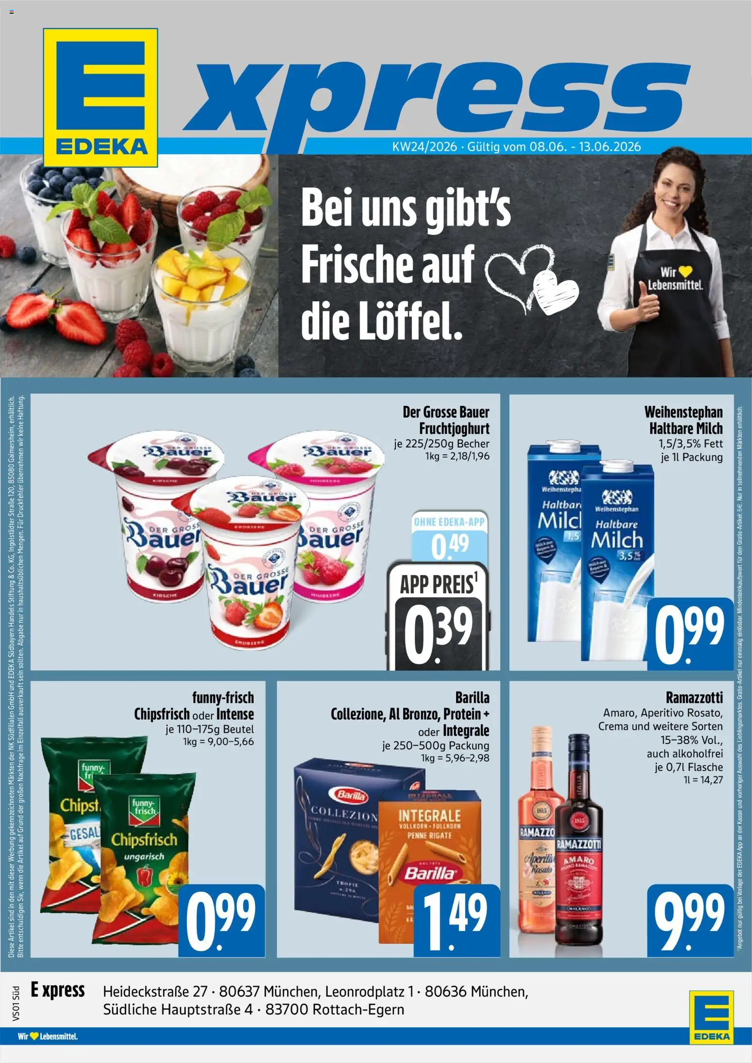 Vorschau von dem Prospekt des Geschäftes E xpress, gültig ab dem 08.06.2026