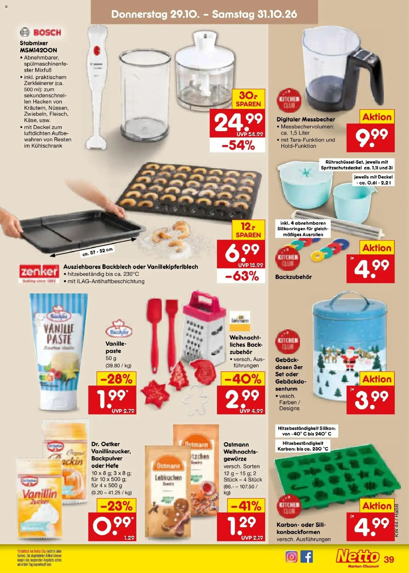 Vorschau von dem Prospekt des Geschäftes Netto Marken-Discount, gültig ab dem 26.10.2026