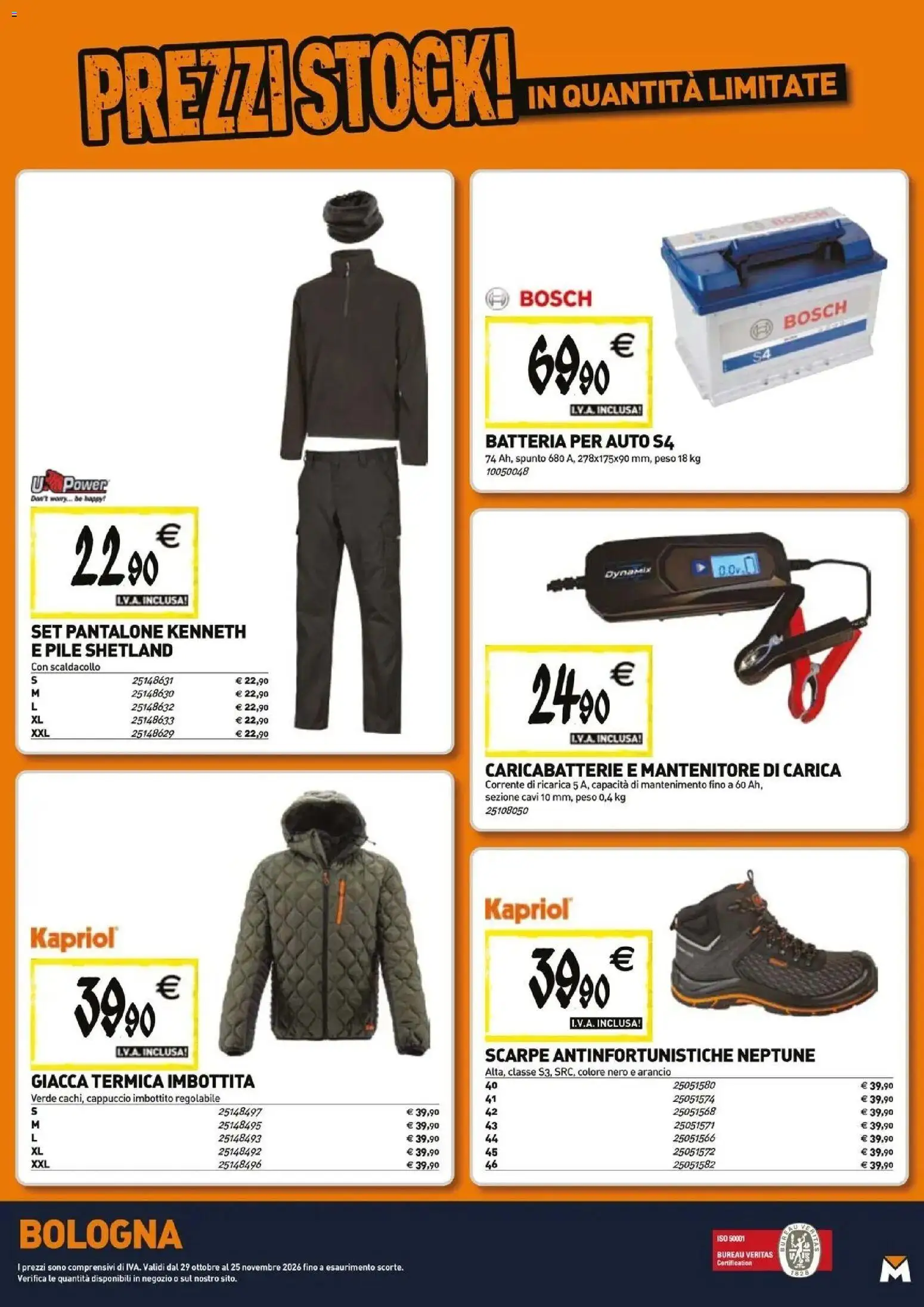 Anteprima dell'opuscolo TECNOMAT catalogo Bologna dal negozio TECNOMAT valido da 29/10/2026