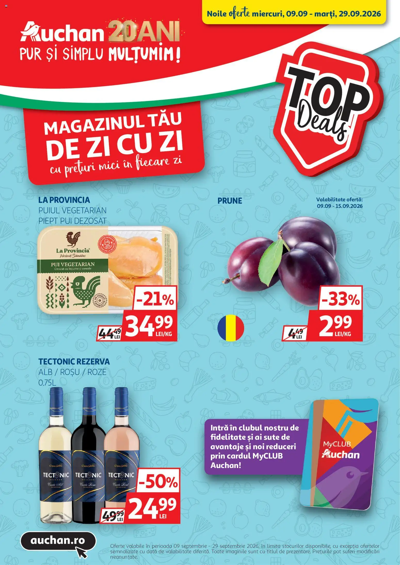 Previzualizarea de cataloage: Auchan Auchan Catalog valabil de la 09.09.2026