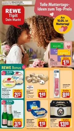 Vorschau von dem Prospekt des Geschäftes Rewe, gültig ab dem 04.05.2026