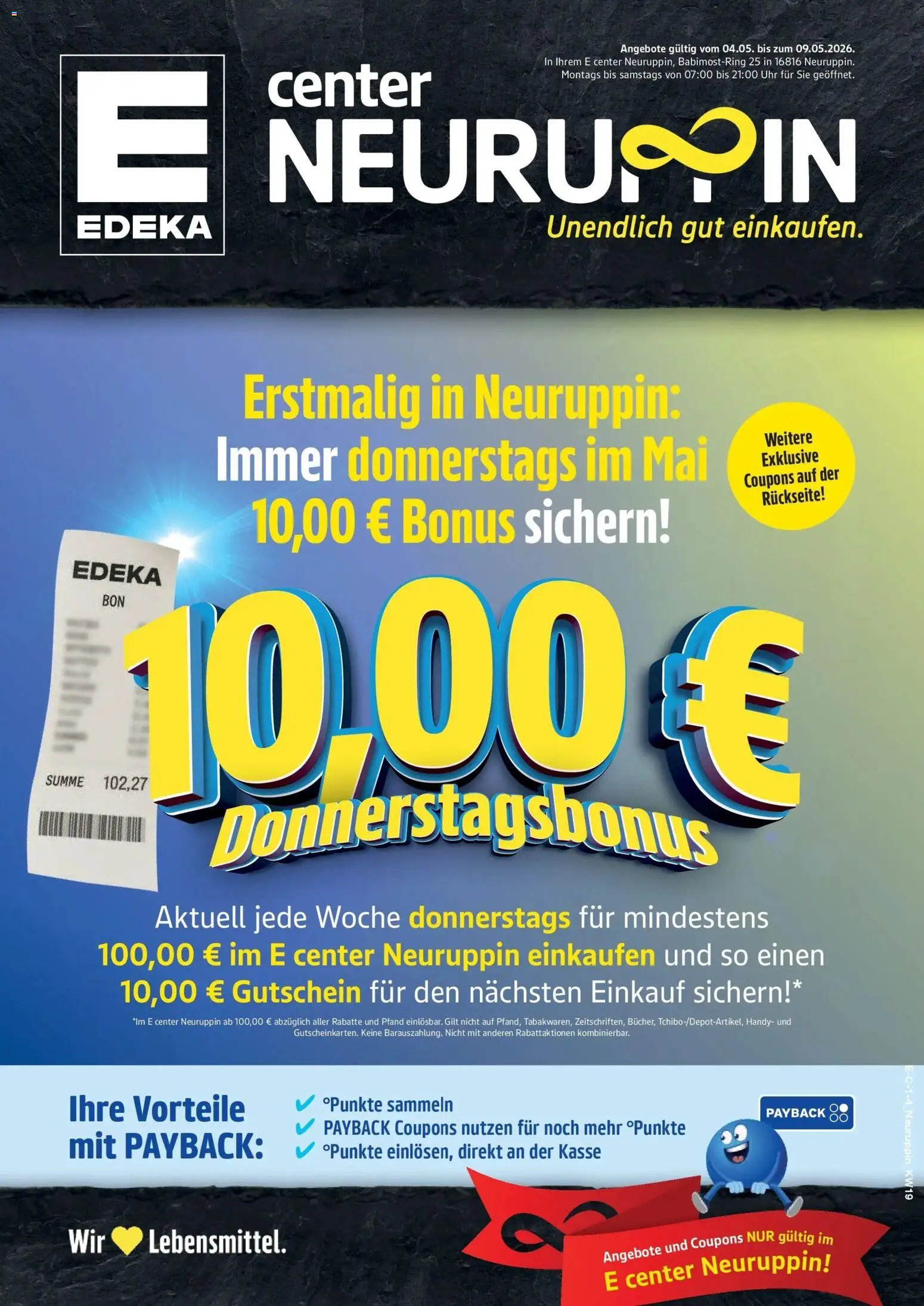 Vorschau von dem Prospekt des Geschäftes Edeka, gültig ab dem 04.05.2026
