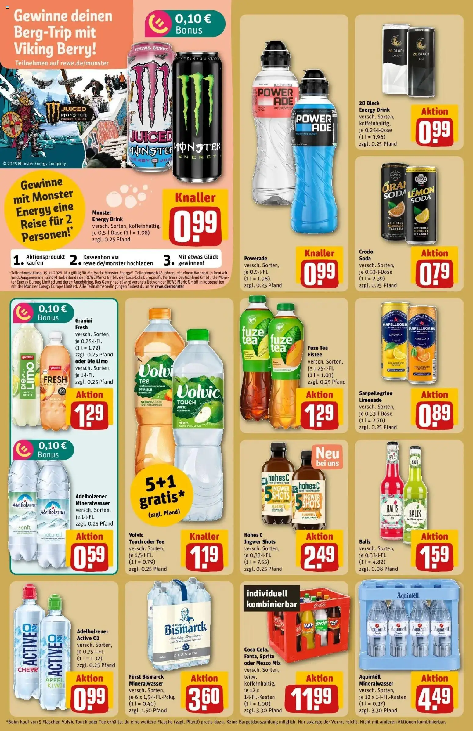 Vorschau von dem Prospekt des Geschäftes Rewe, gültig ab dem 26.10.2026