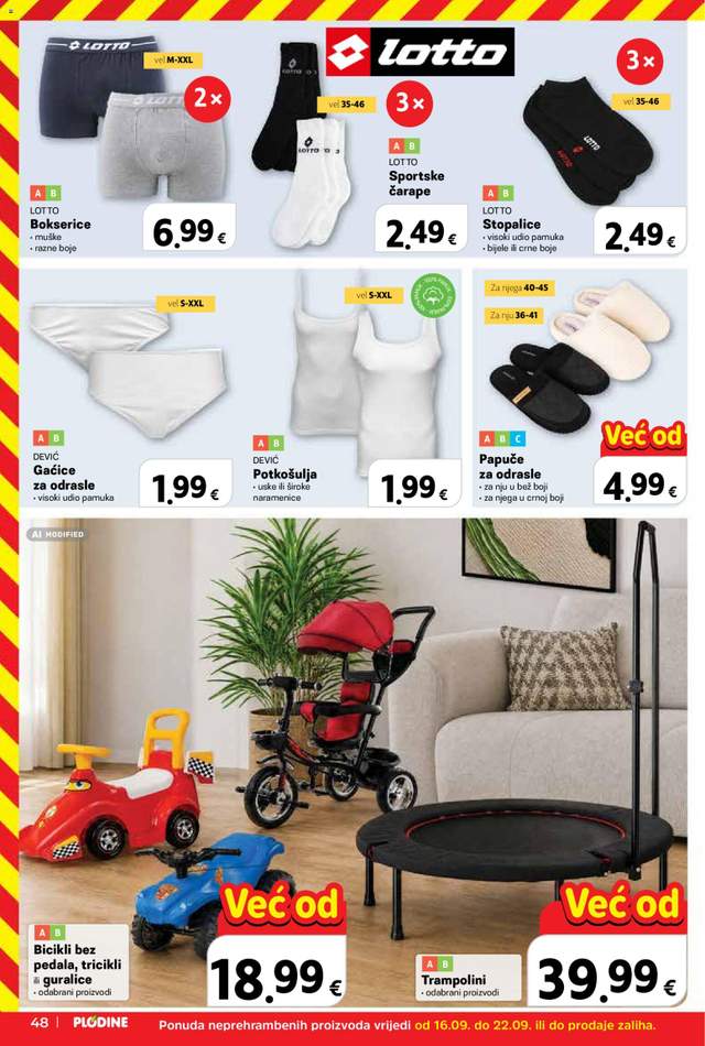 Novi Plodine katalog od 16.09.