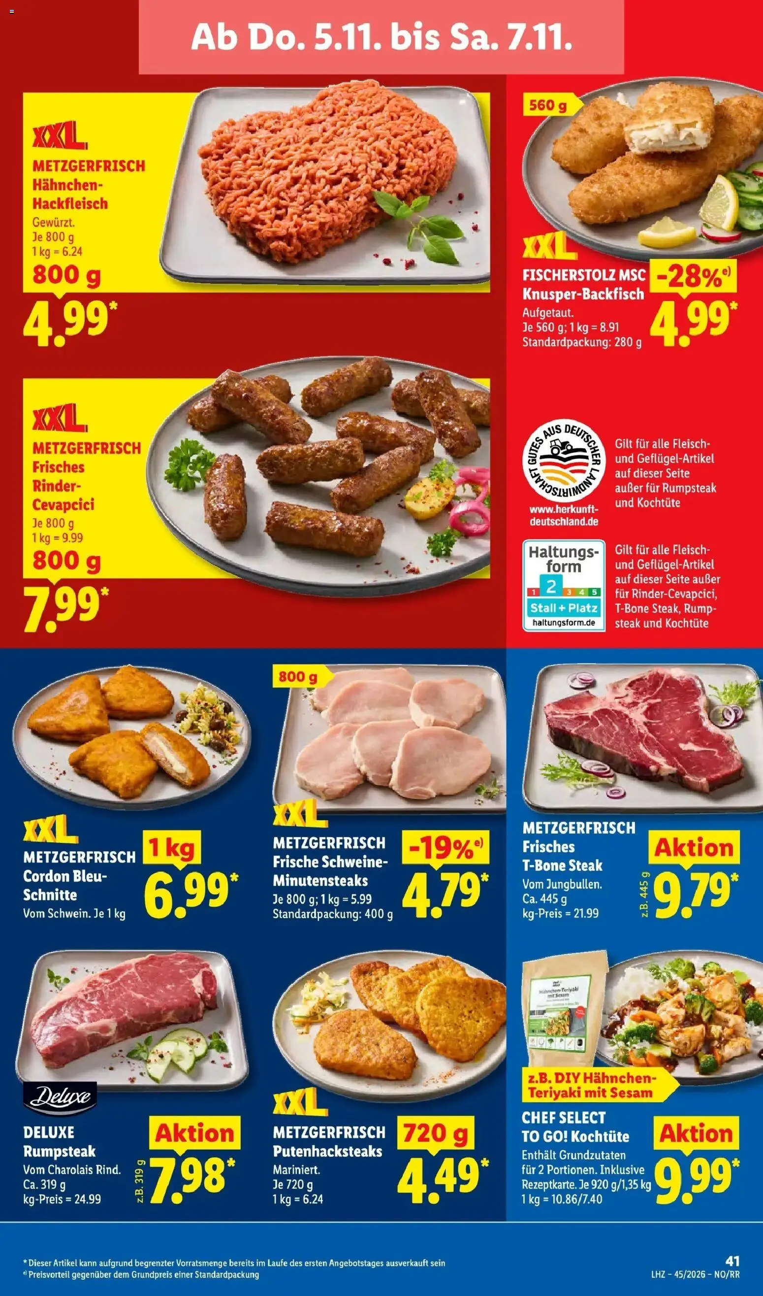 Vorschau von dem Prospekt des Geschäftes Lidl, gültig ab dem 02.11.2026