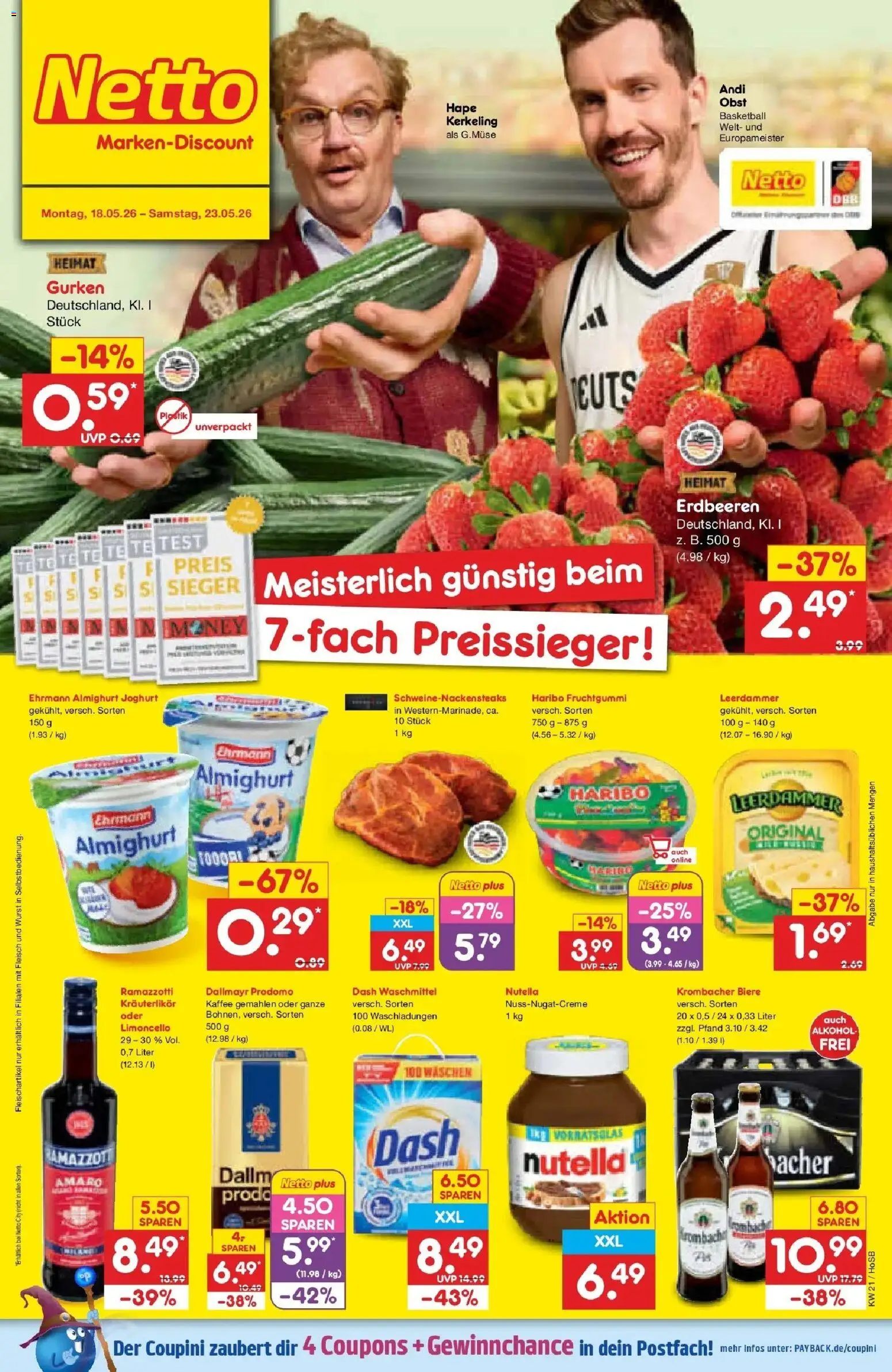 Vorschau von dem Prospekt des Geschäftes Netto Marken-Discount, gültig ab dem 17.05.2026