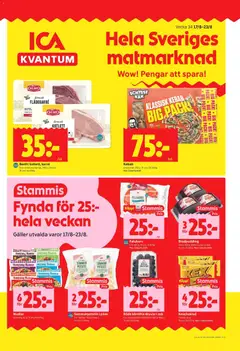 Förhandsgranska reklamblad Aktuella erbjudanden från butik ICA Kvantum gäller från 17/08/2026