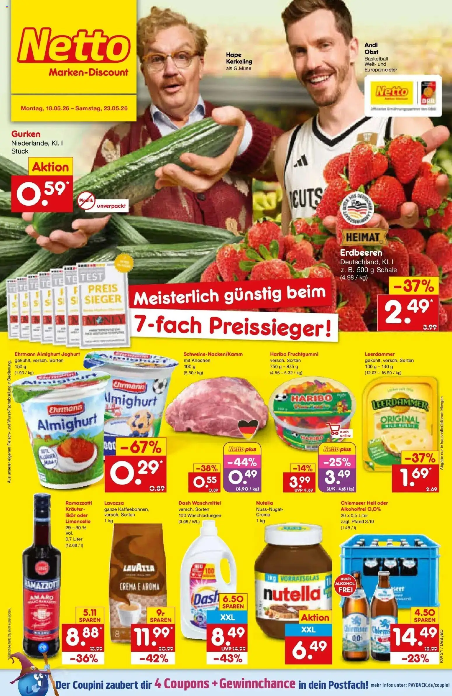 Vorschau von dem Prospekt des Geschäftes Netto Marken-Discount, gültig ab dem 17.05.2026