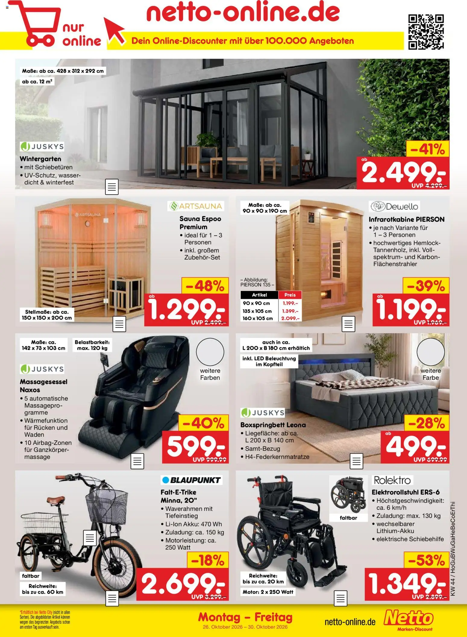 Vorschau von dem Prospekt des Geschäftes Netto Marken-Discount, gültig ab dem 26.10.2026