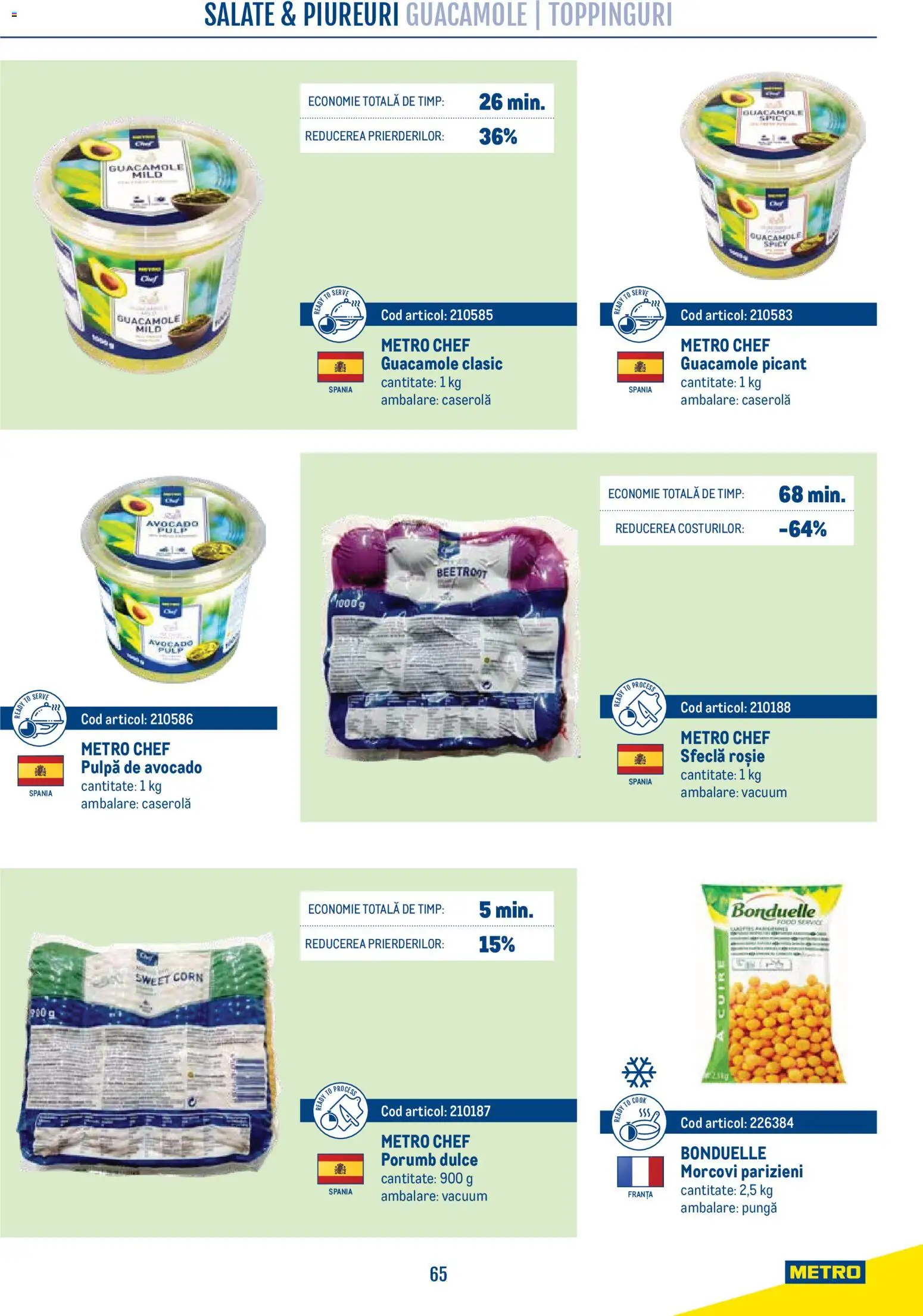 Previzualizarea de cataloage: Metro Metro Catalog Smart Chef valabil de la 21.04.2026 - Avocado, Porumb, Sfeclă, Caserola, Morcovi, Pungă