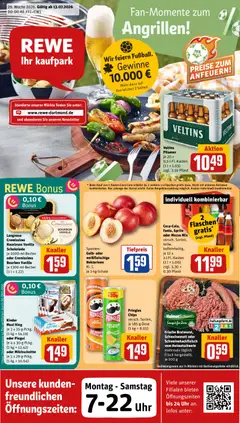 Vorschau von dem Prospekt des Geschäftes Rewe ihr Kaufpark, gültig ab dem 13.07.2026