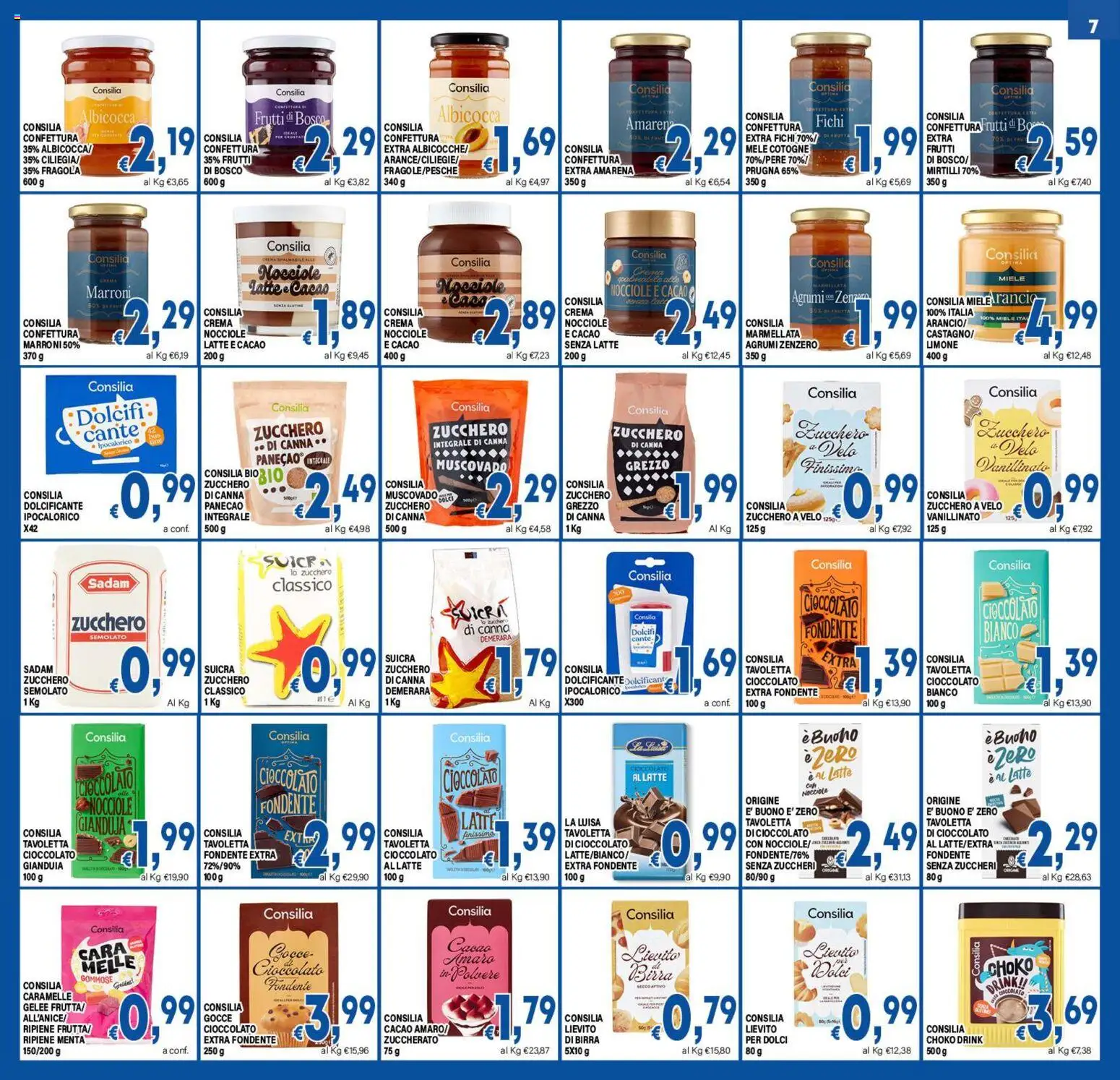 Anteprima dell'opuscolo DEM volantino Carrello Stop Rincari dal negozio DEM valido da 19/10/2026 - Birra, Limone, Fichi, Cacao, Amarena, Zucchero di canna, Zucchero a velo, Dolcificante