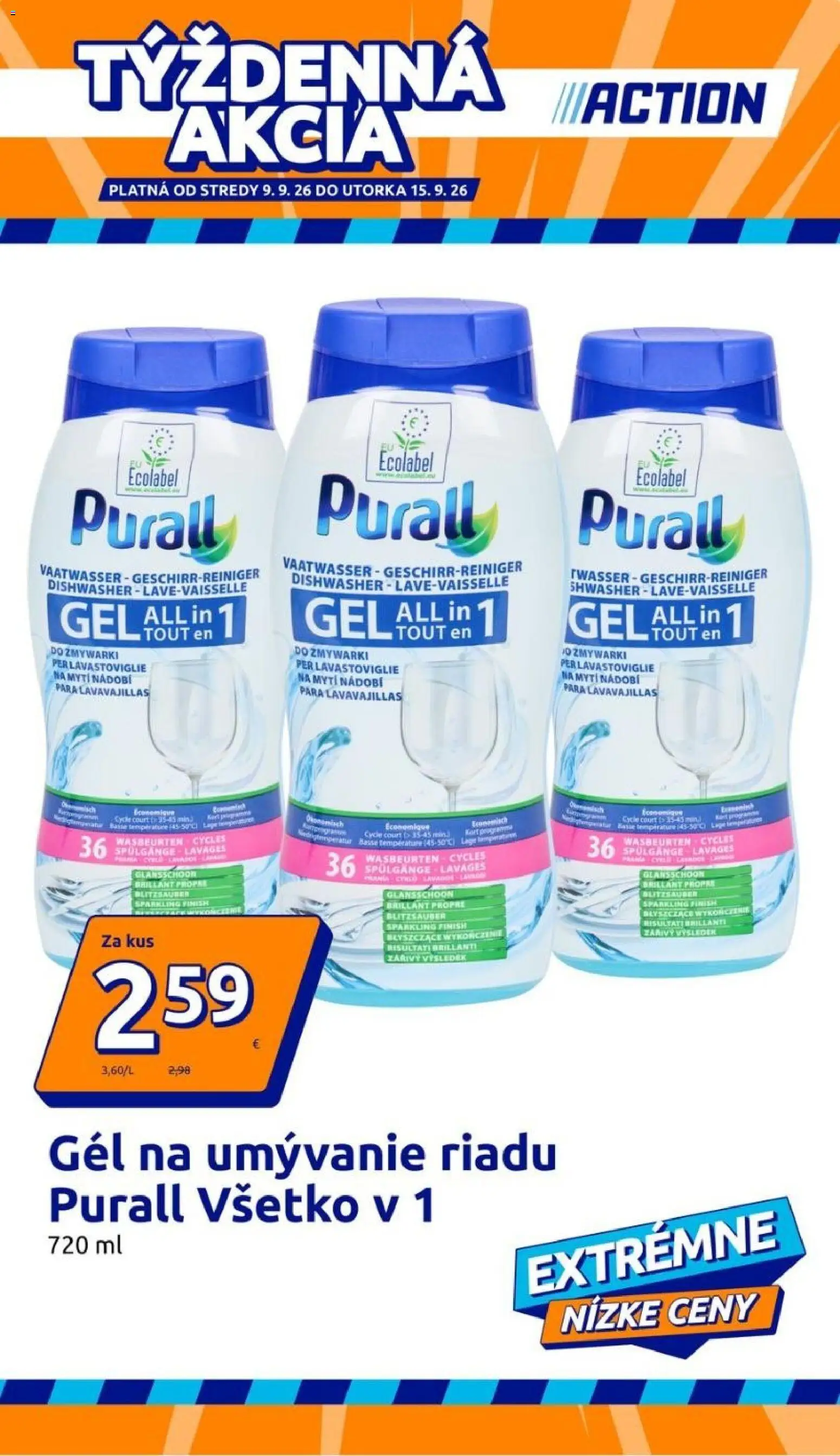 Náhľad Action letáku platného od 09.09.2026