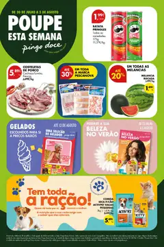 Pré-visualização do folheto da loja Pingo Doce válida a partir de 30/07/2026
