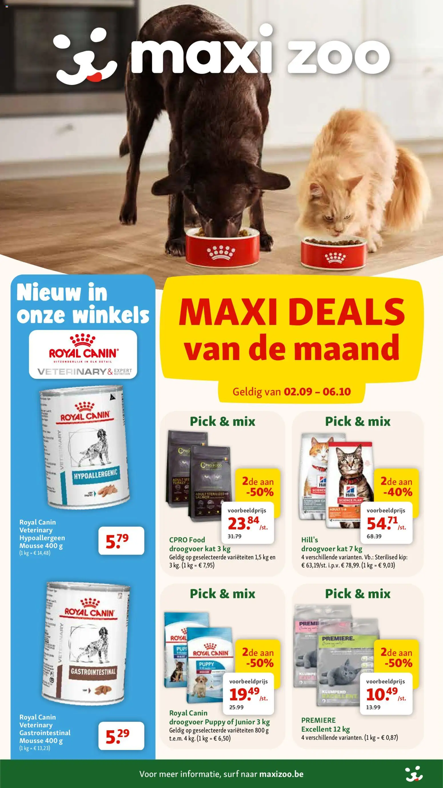 Voorbeeld van Maxi Zoo Folder van winkel Maxi Zoo geldig vanaf 02/09/2026