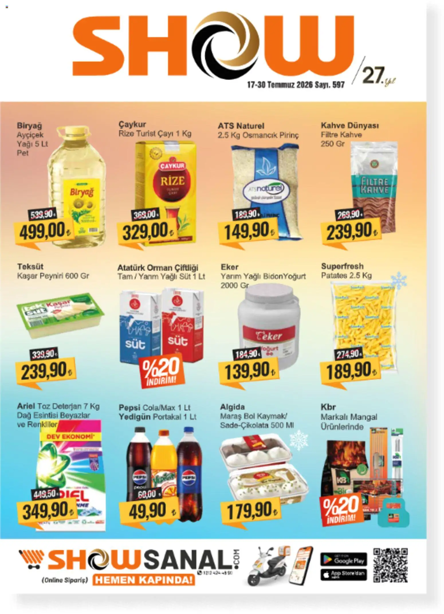Show Market Show Market Katalog 17.07.2026 - Broşürünün önizlemesi