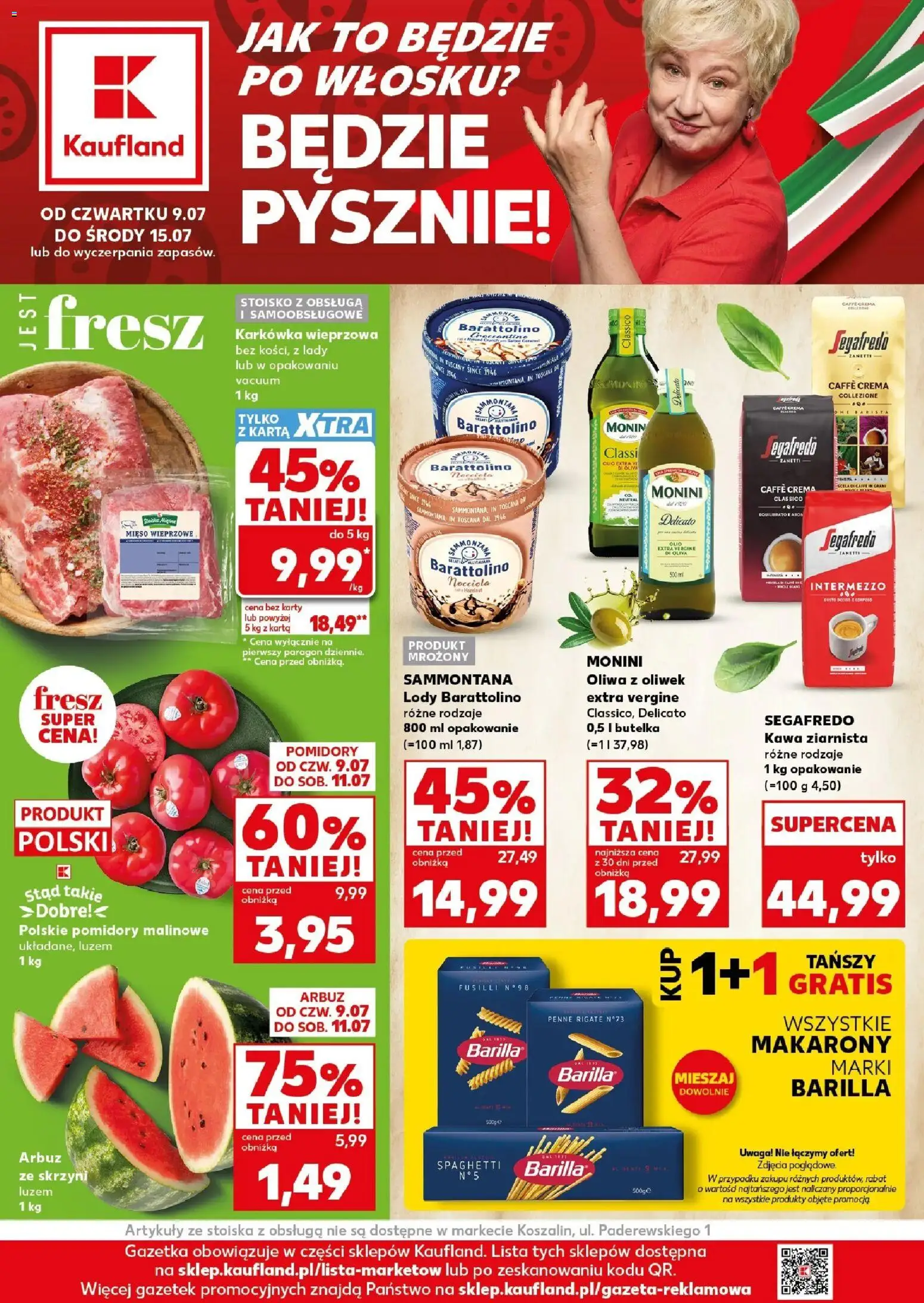 Pogląd gazetki "Kaufland gazetka" ze sklepu Kaufland ważnej od 09.07.2026