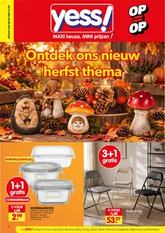 Voorbeeld van yess! Folder van winkel yess! geldig vanaf 08/09/2026