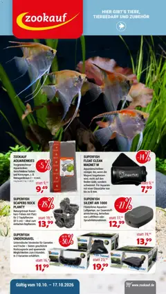 Vorschau von dem Prospekt des Geschäftes zookauf, gültig ab dem 10.10.2026