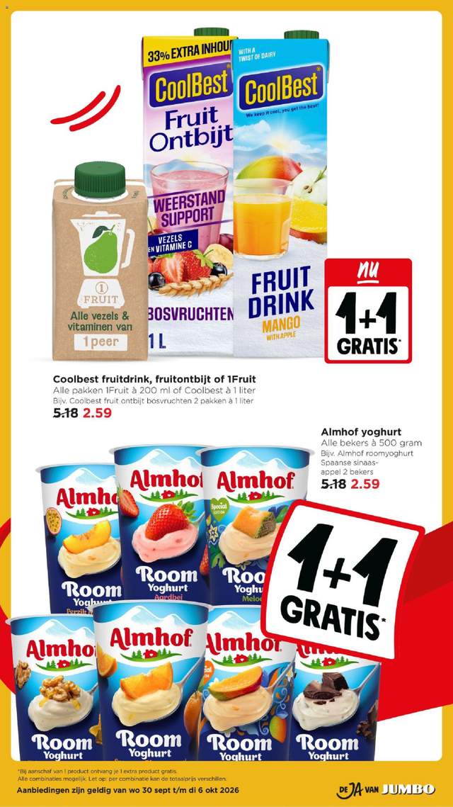 Nieuwe Jumbo folder vanaf 30-09