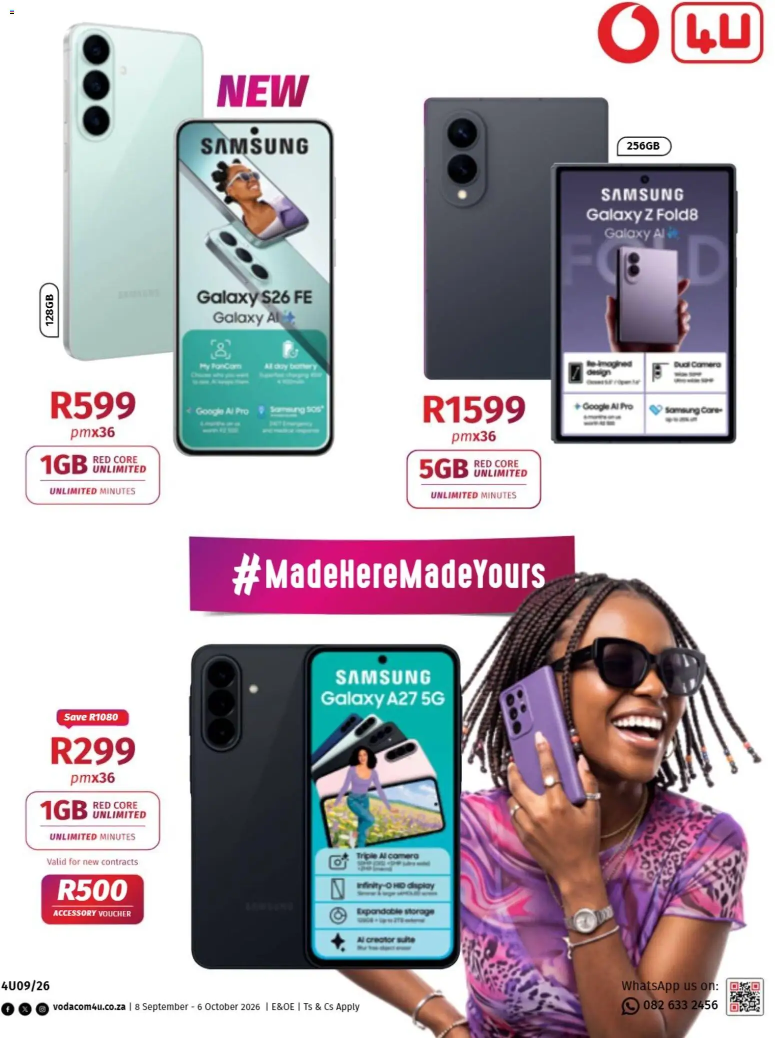Preview of Vodacom flyer valid from 08/09/2026