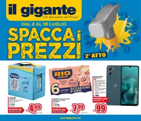 Anteprima dell'opuscolo Il Gigante volantino dal negozio Il Gigante valido da 02/07/2026