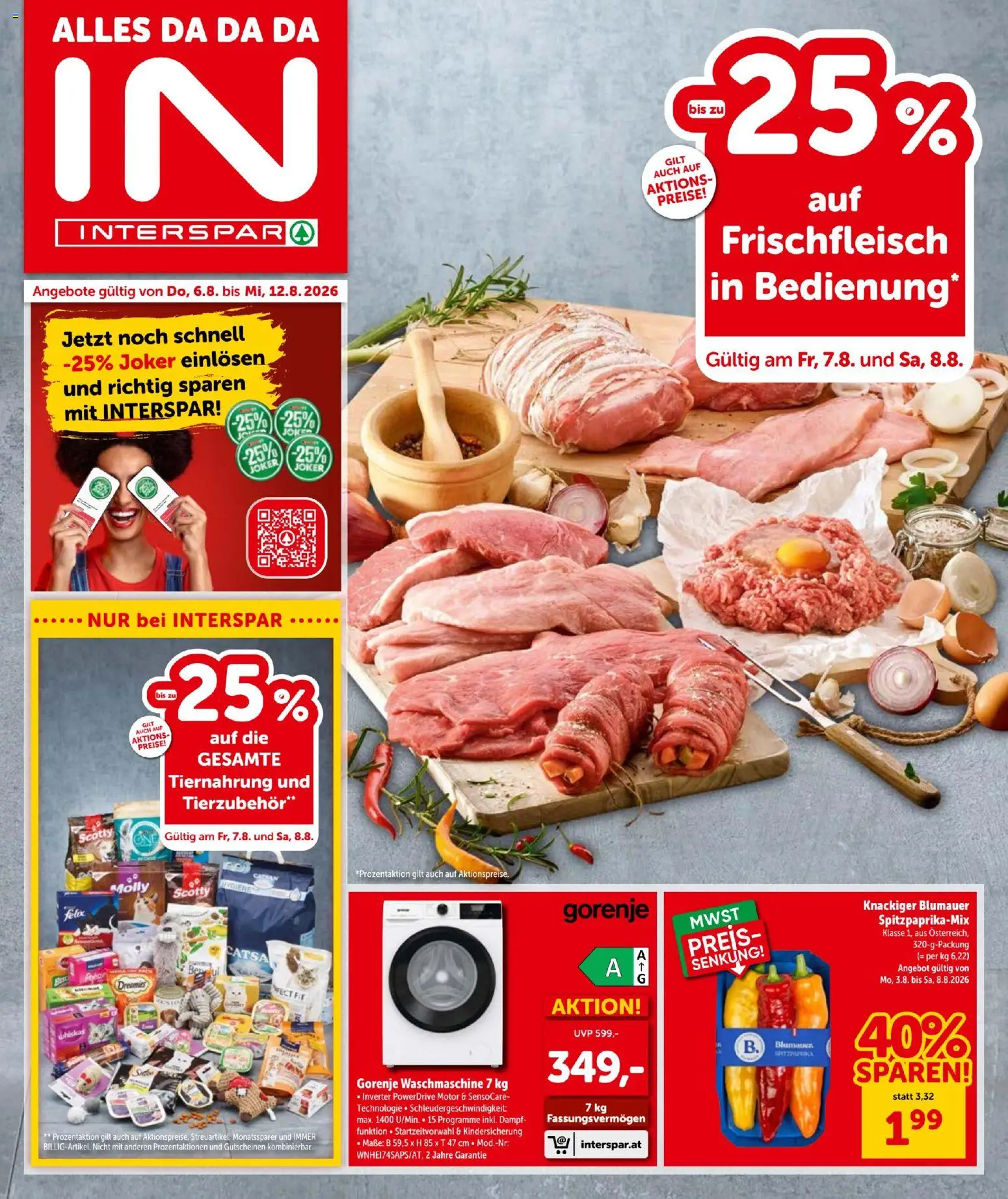 Vorschau der Angebote: Interspar Interspar - Flugblatt gültig ab 06.08.2026